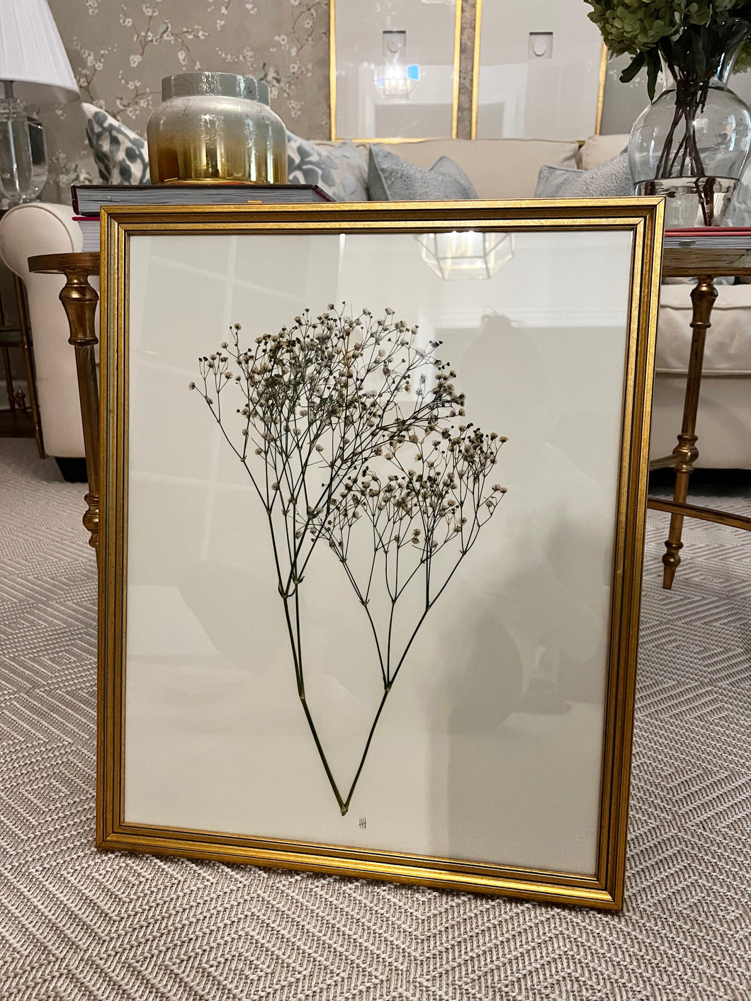 Framed Baby’s Breath