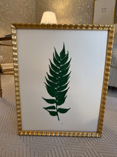 Load image into Gallery viewer, Set of 4 framed green botanicals
