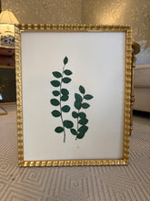 Load image into Gallery viewer, Set of 4 framed green botanicals
