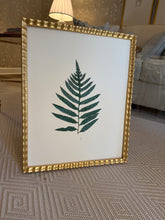 Load image into Gallery viewer, Set of 4 custom framed green botanicals
